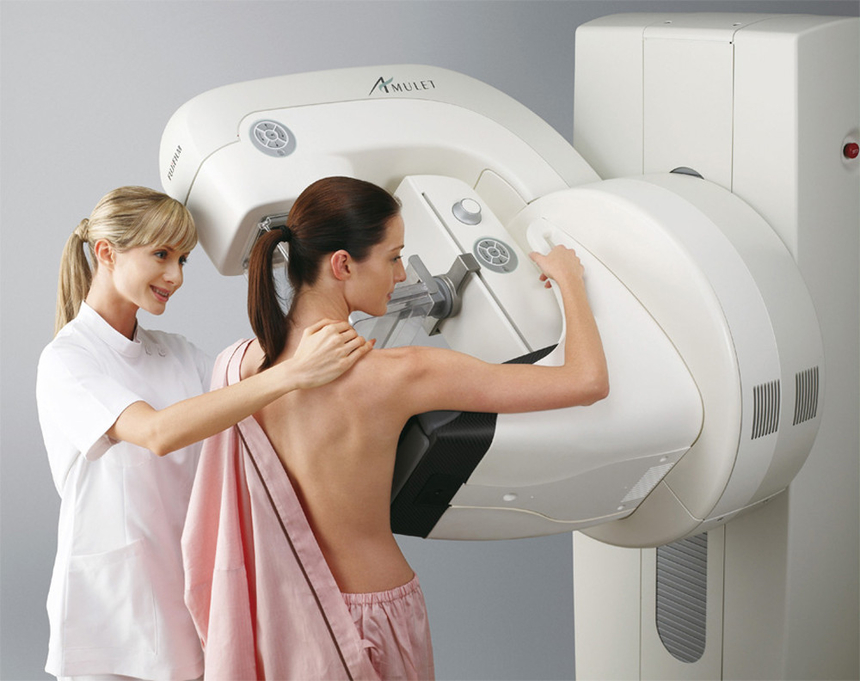 Диагностика рака груди: маммография