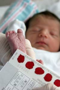 Анализ крови у младенца
