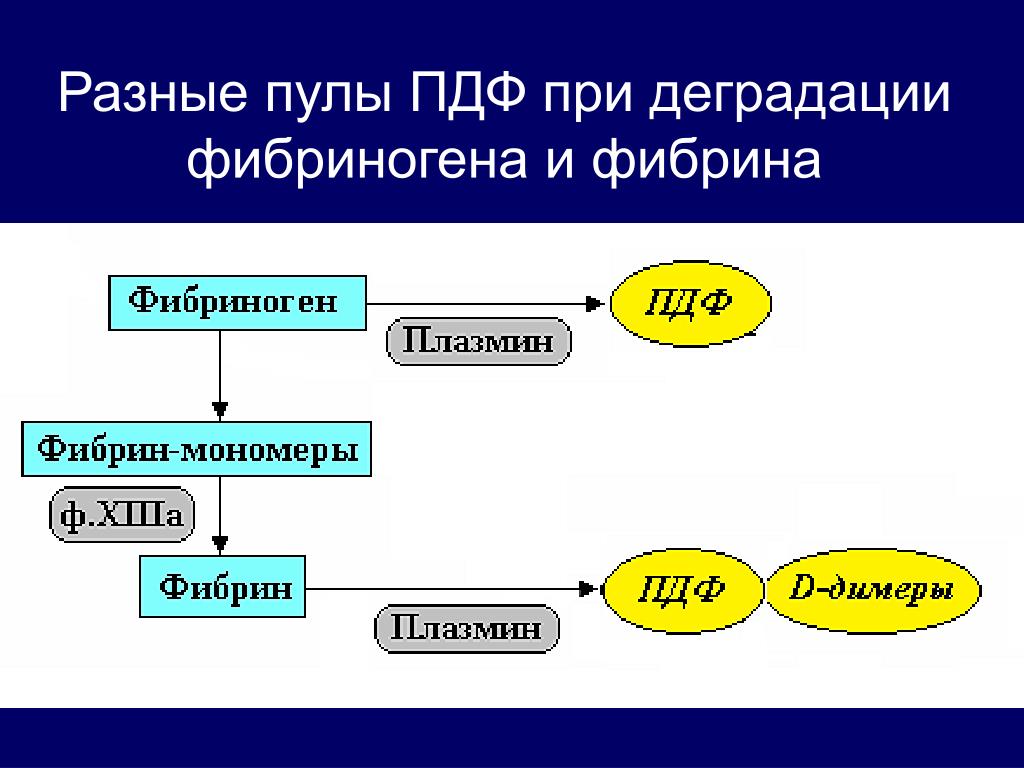 Растворимые фибрин мономерные комплексы