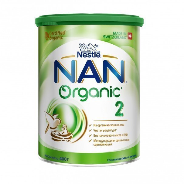 «NAN  ORGANIC»: описание, состав, особенности